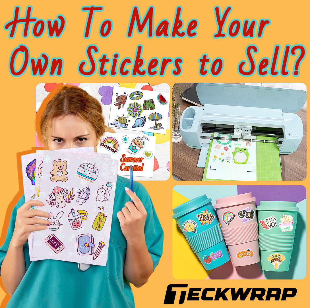 How To Make Your Own Stickers to Sell