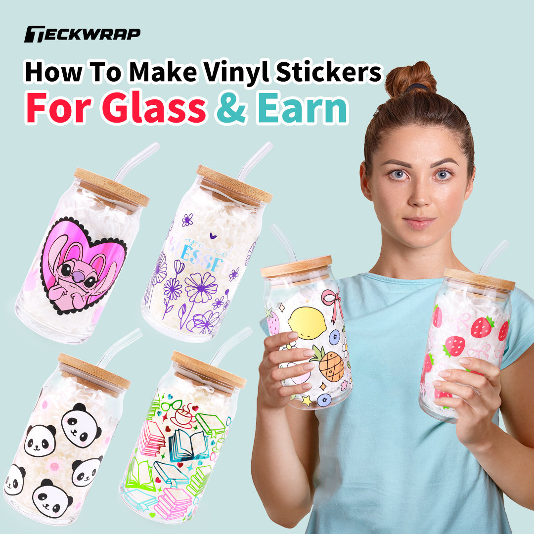 How To Make Vinyl Stickers For Glass And How To Earn From It