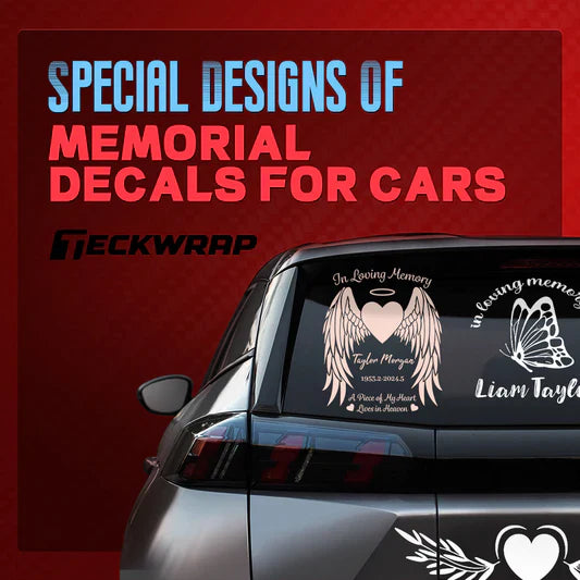 Special Designs Of Memorial Decals Ideas For Cars Banner