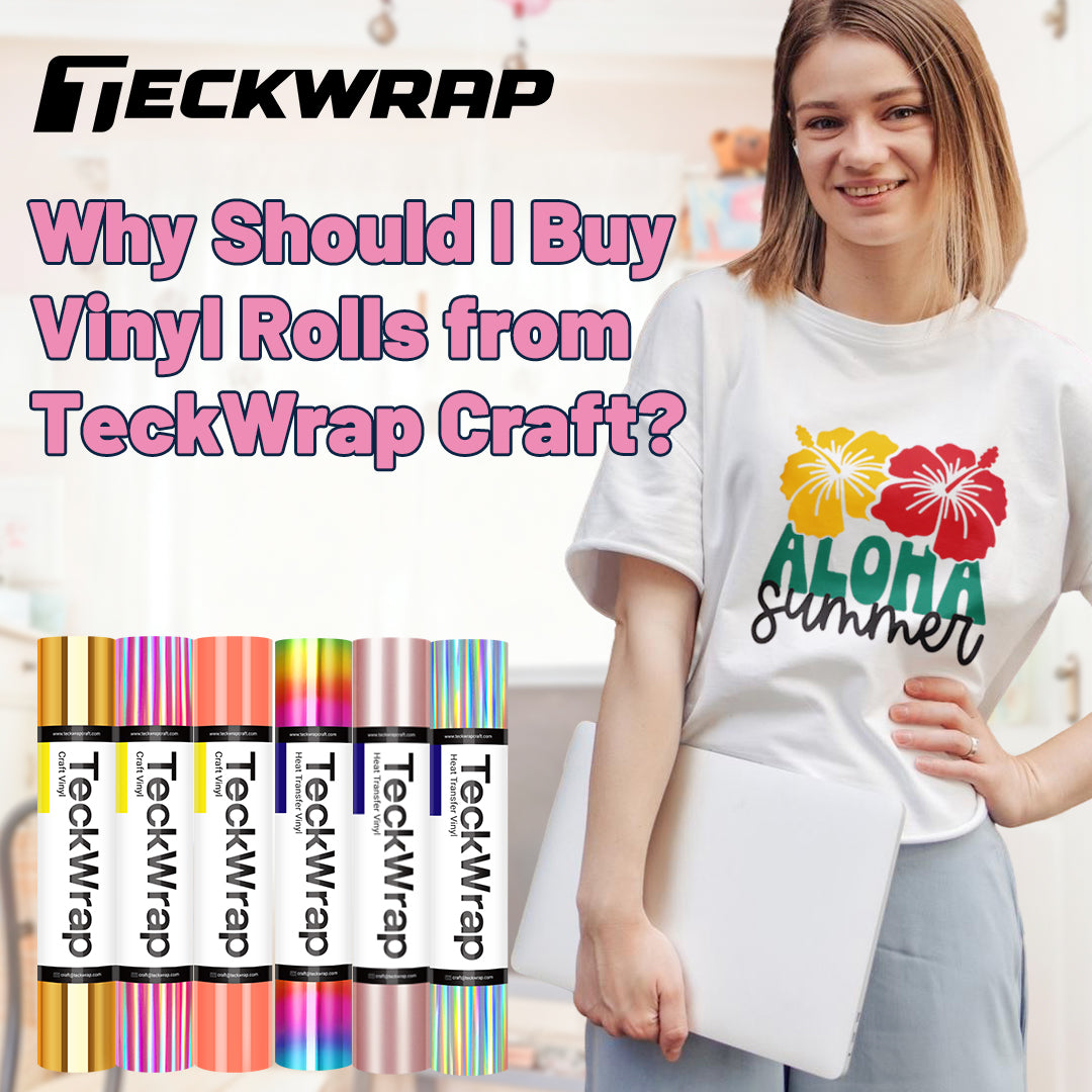 Why Should I Buy Vinyl Rolls from TeckWrap Craft?