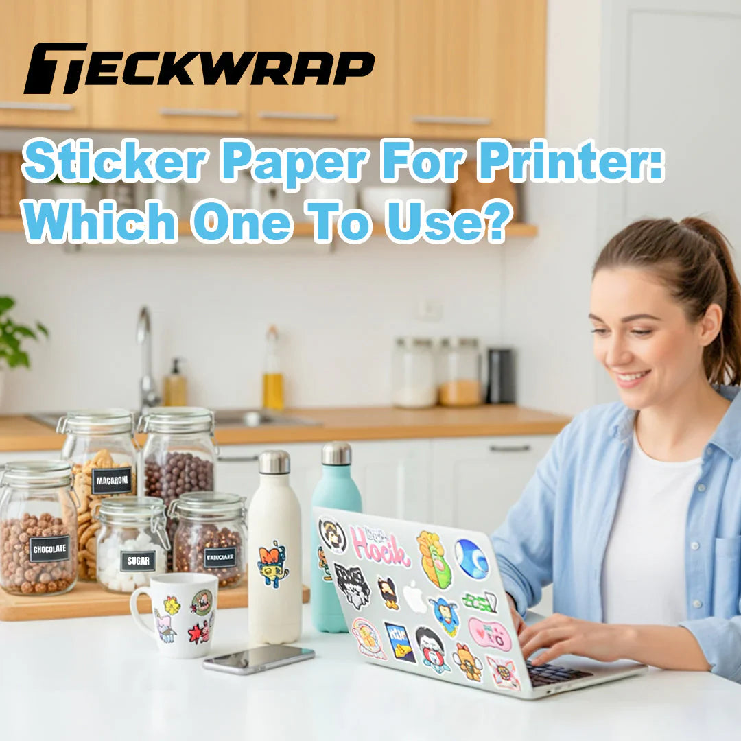 Sticker Paper For Printer: Which One To Use? Banner