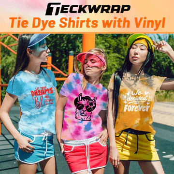 Tie-Dye Shirts With Vinyl  Banner