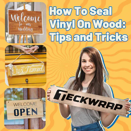 How To Seal Vinyl On Wood: Tips and Tricks Banner