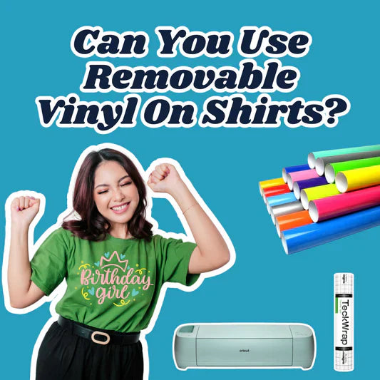Can You Use Removable Vinyl On Shirts? Banner