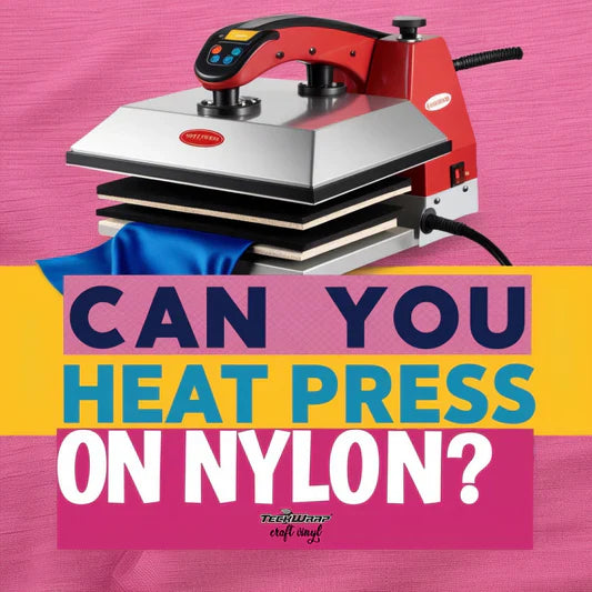 Can You Heat Press On Nylon Banner