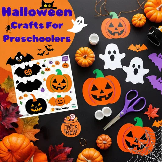 Halloween Craft Ideas For Preschoolers Using Vinyl Banner