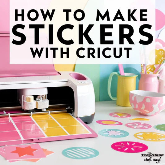 How To Make Stickers With Cricut Banner