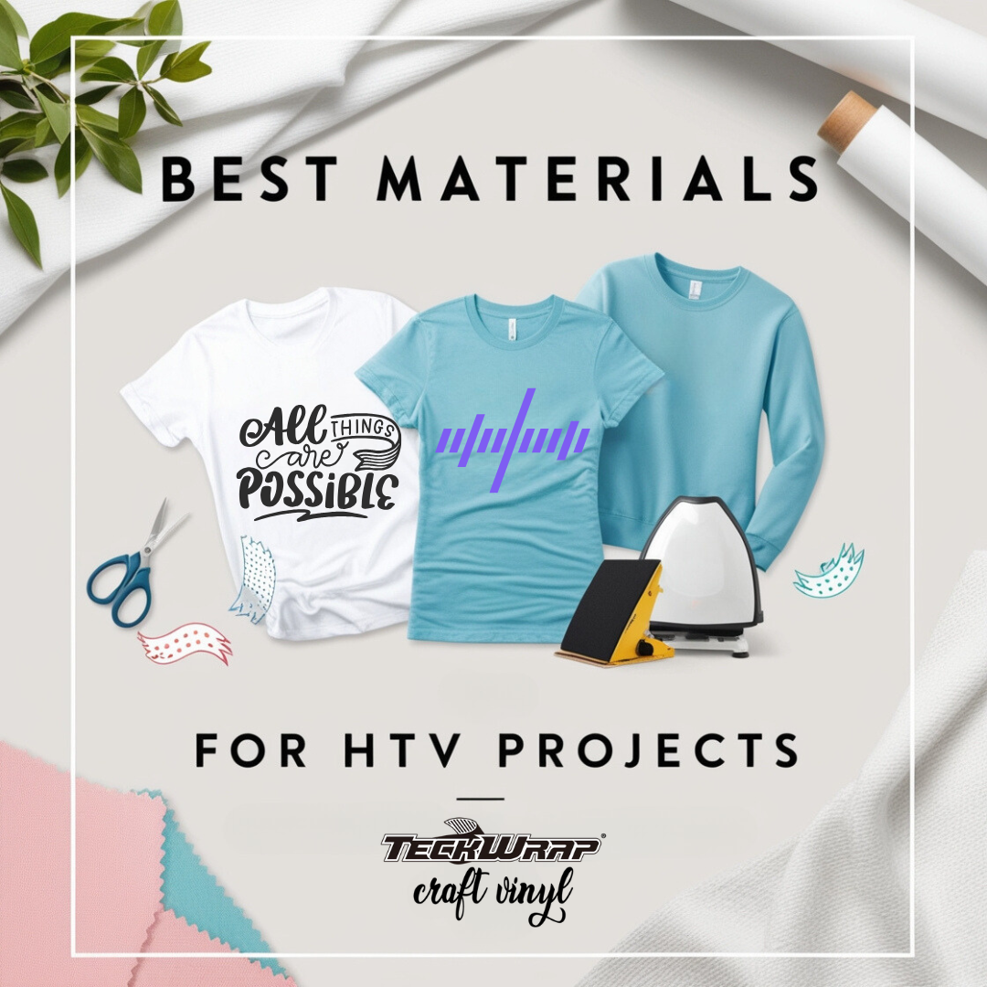 Best Material for Heat Transfer Vinyl Printing Projects