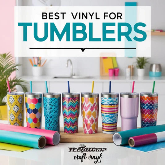 The Best Vinyl For Tumblers - A Complete Buying Guide Banner