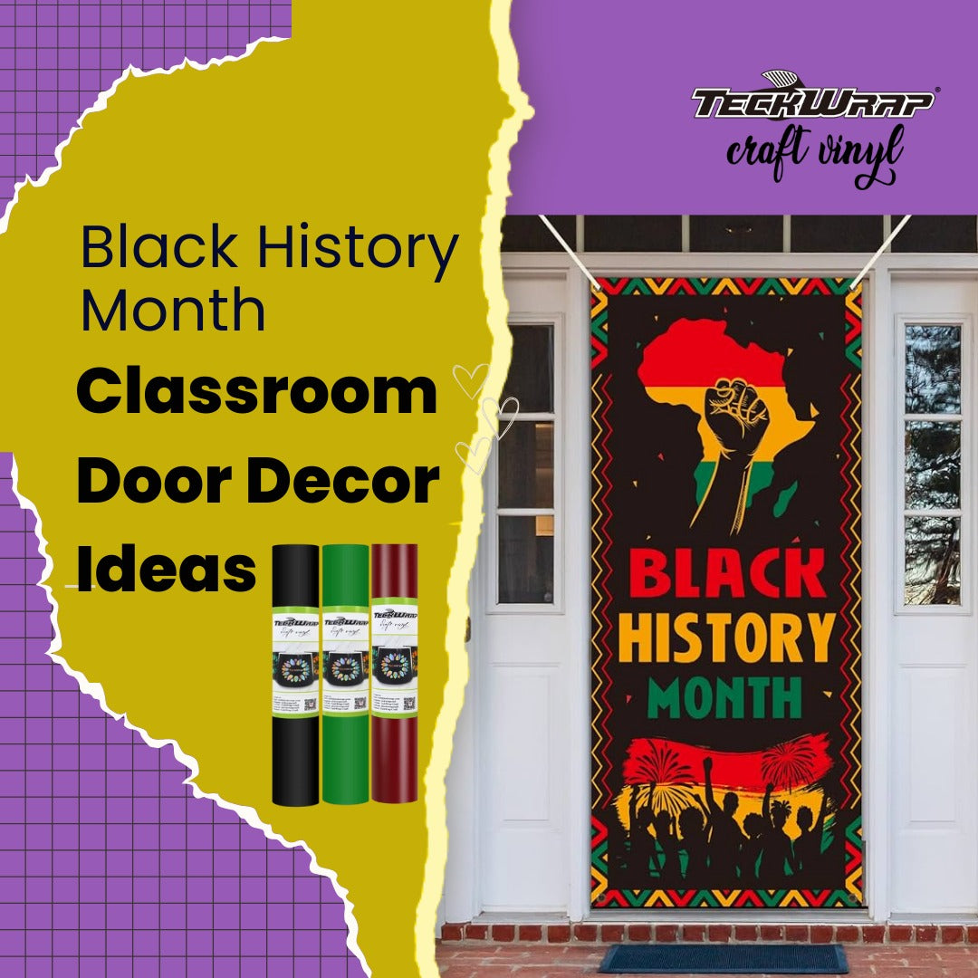 Black history month classroom door decor ideas