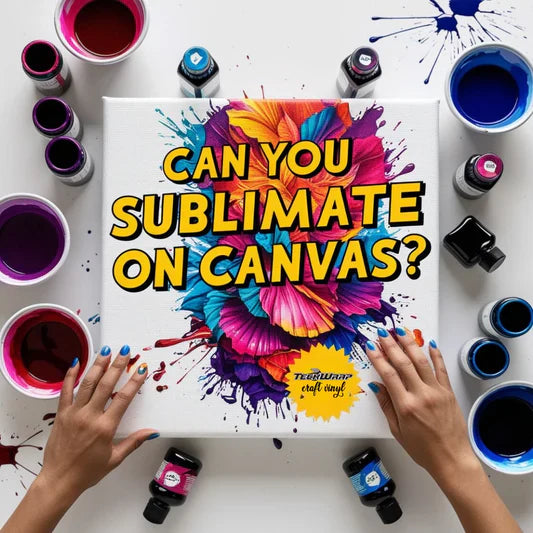 Can You Sublimate On Canvas? Of Course, You Can! Banner