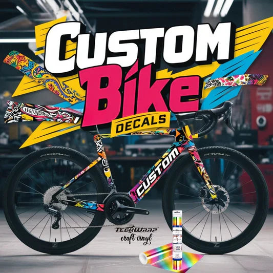 Custom Bike Decals With Teckwrap Craft Vinyl Banner