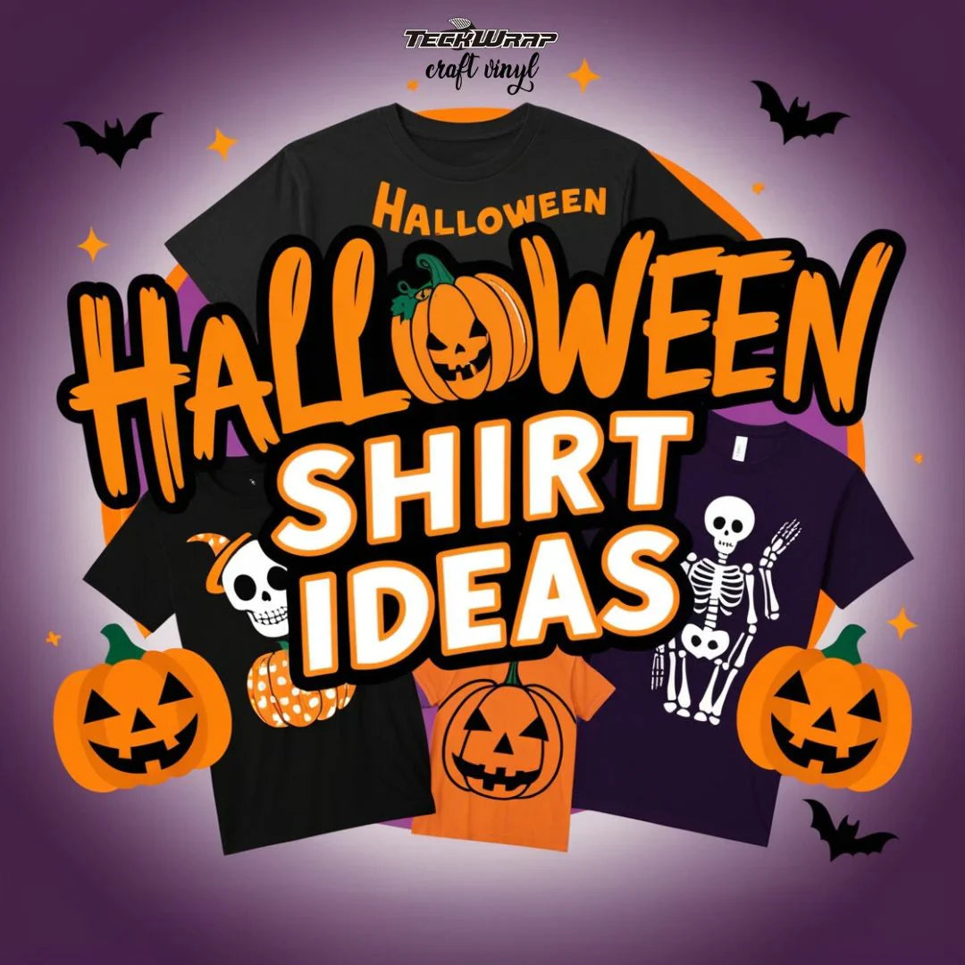 Halloween Vinyl Shirt Ideas Banner
