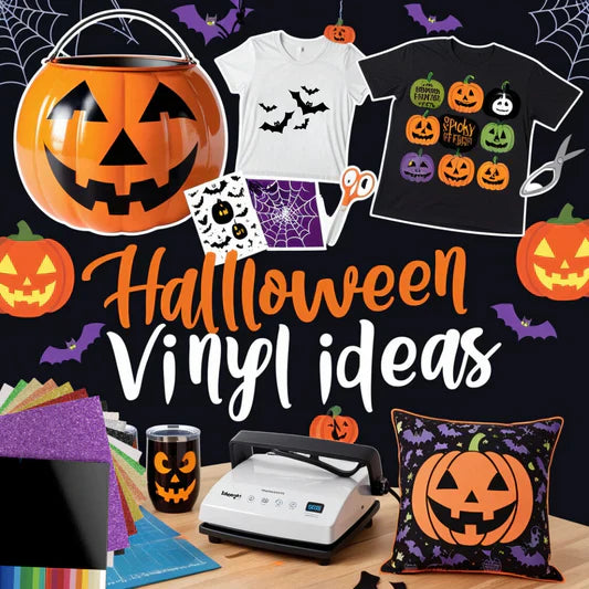 Halloween Vinyl Ideas Banner