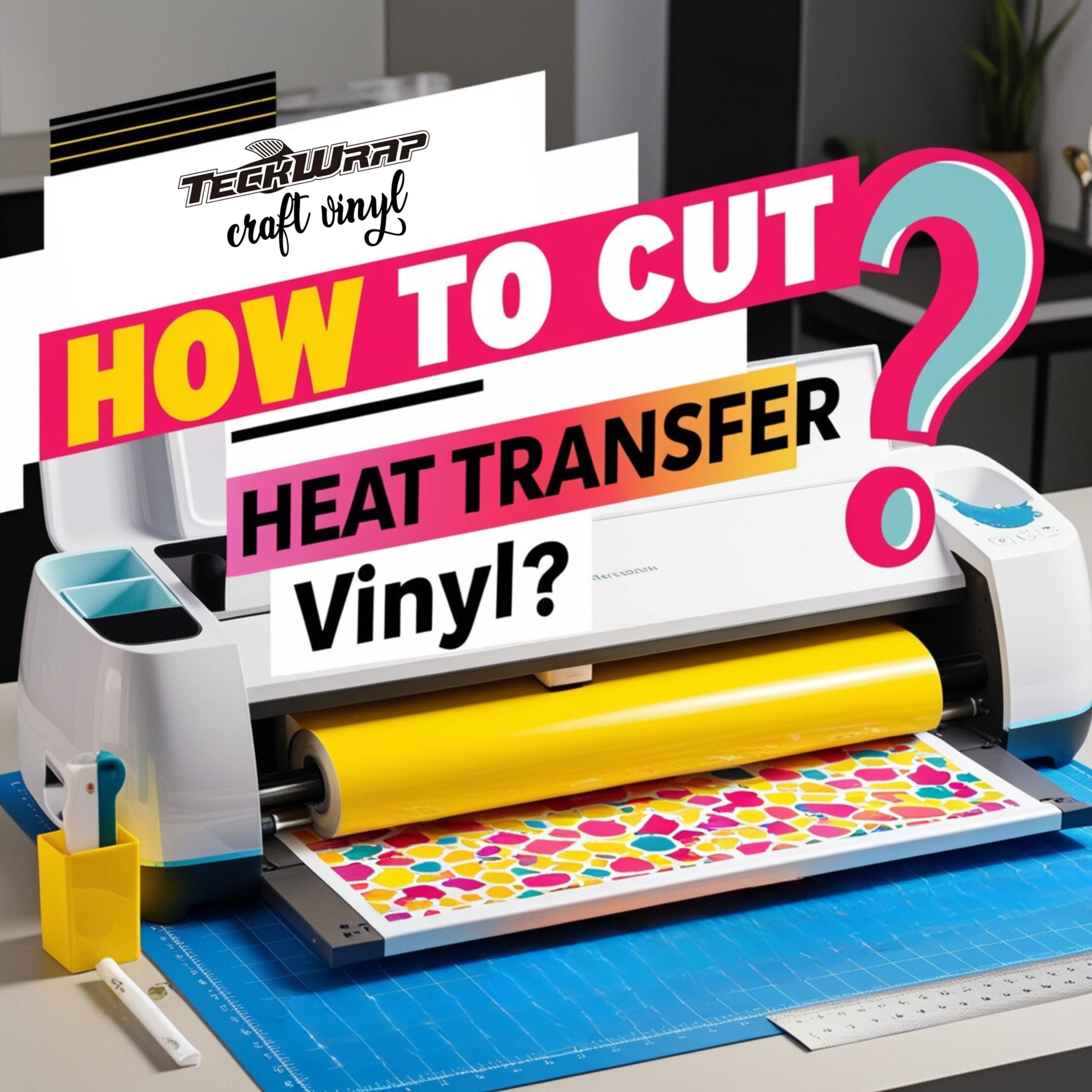 How To Cut Heat Transfer Vinyl