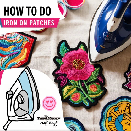 how to do iron on patches