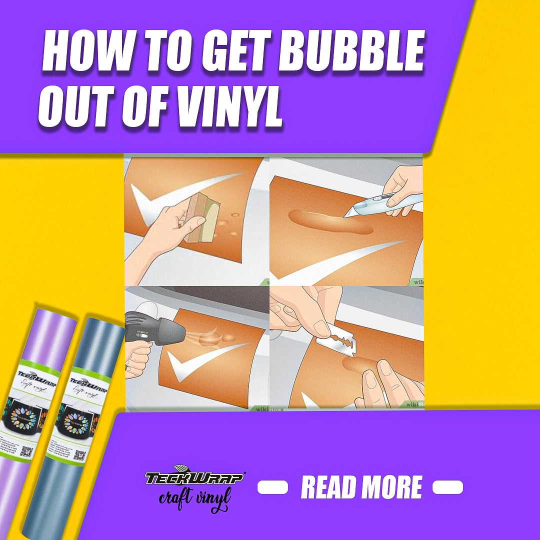 how to get bubble out of vinyl