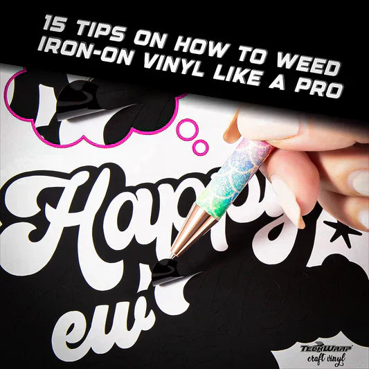 15 Tips On How To Weed Iron-On Vinyl Like A Pro Banner