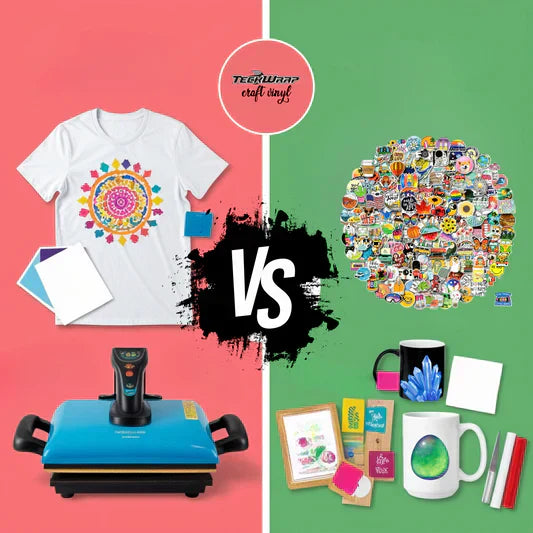 HTV vs Adhesive Vinyl Banner