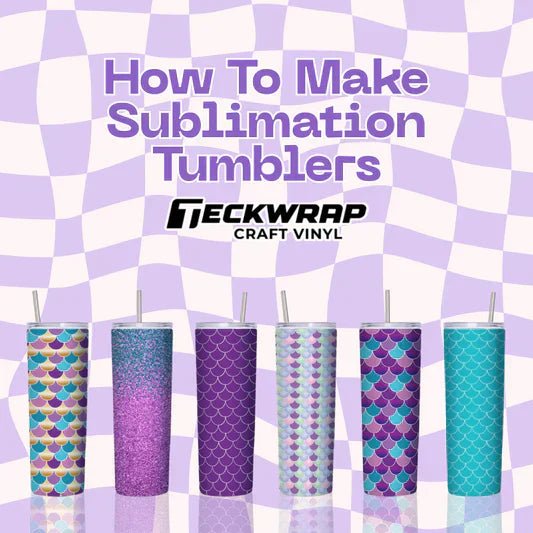 How To Make Sublimation Tumblers Banner