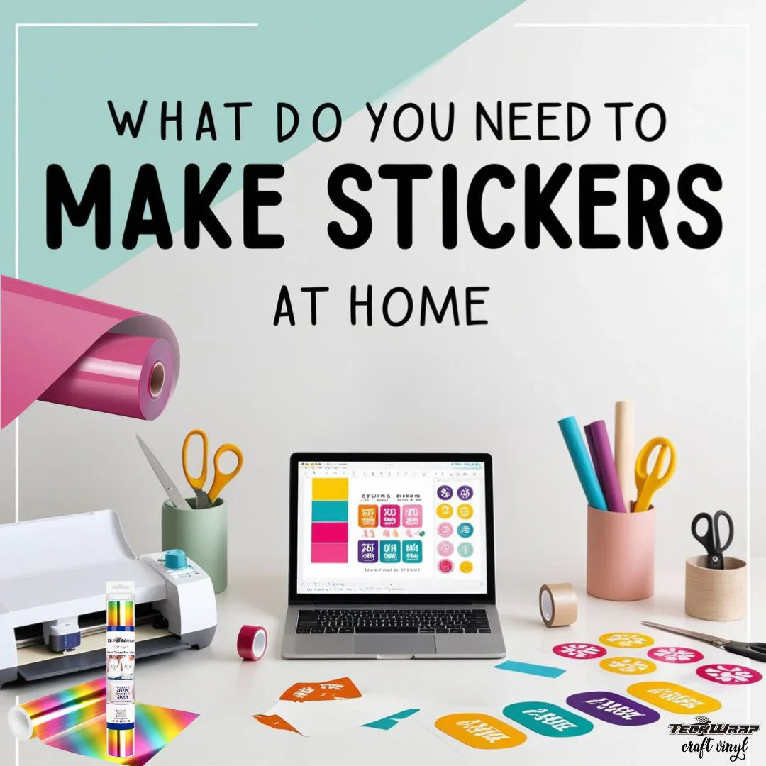 What Do You Need To Make Stickers At Home? Banner