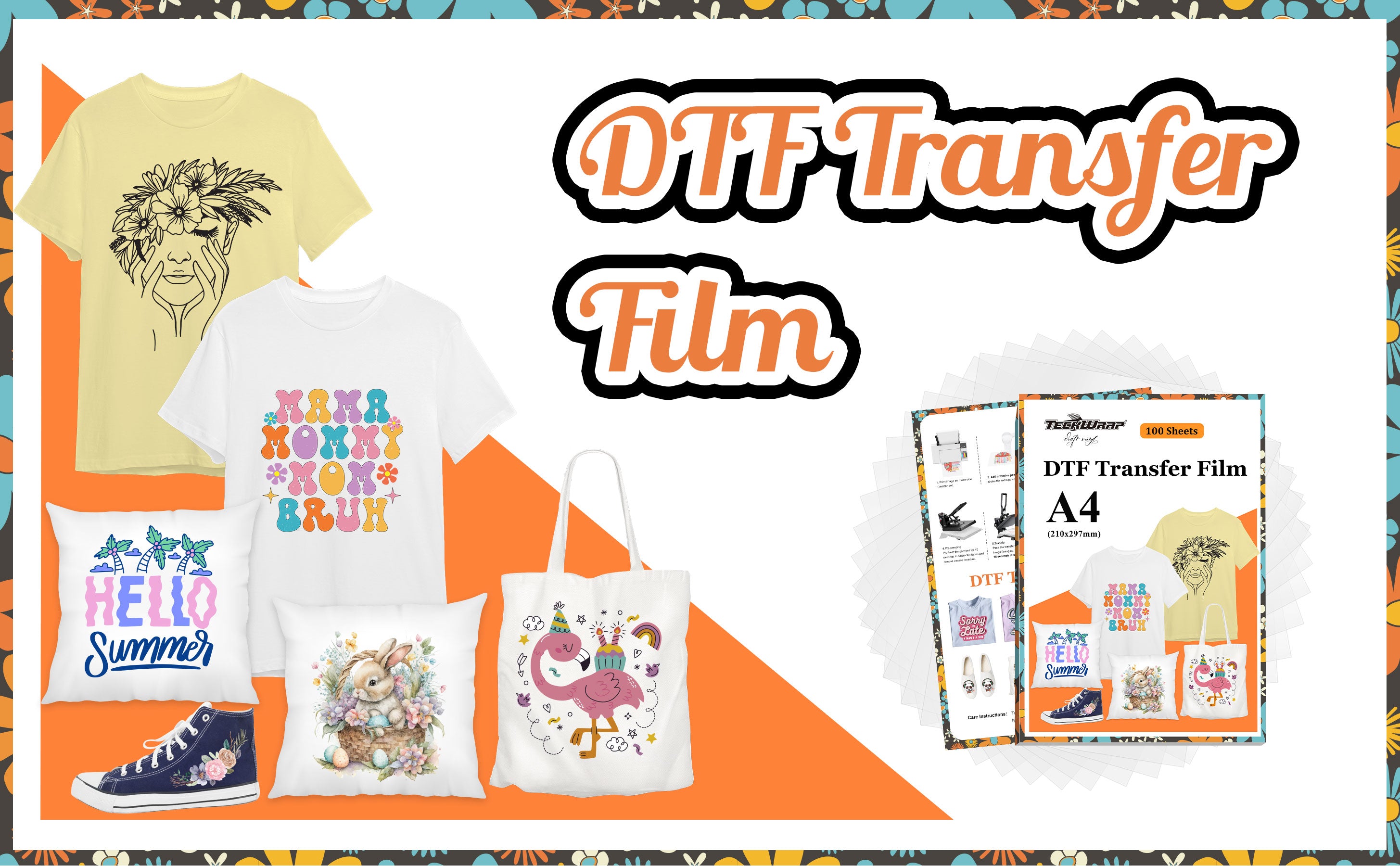 DTF Transfer Sheet