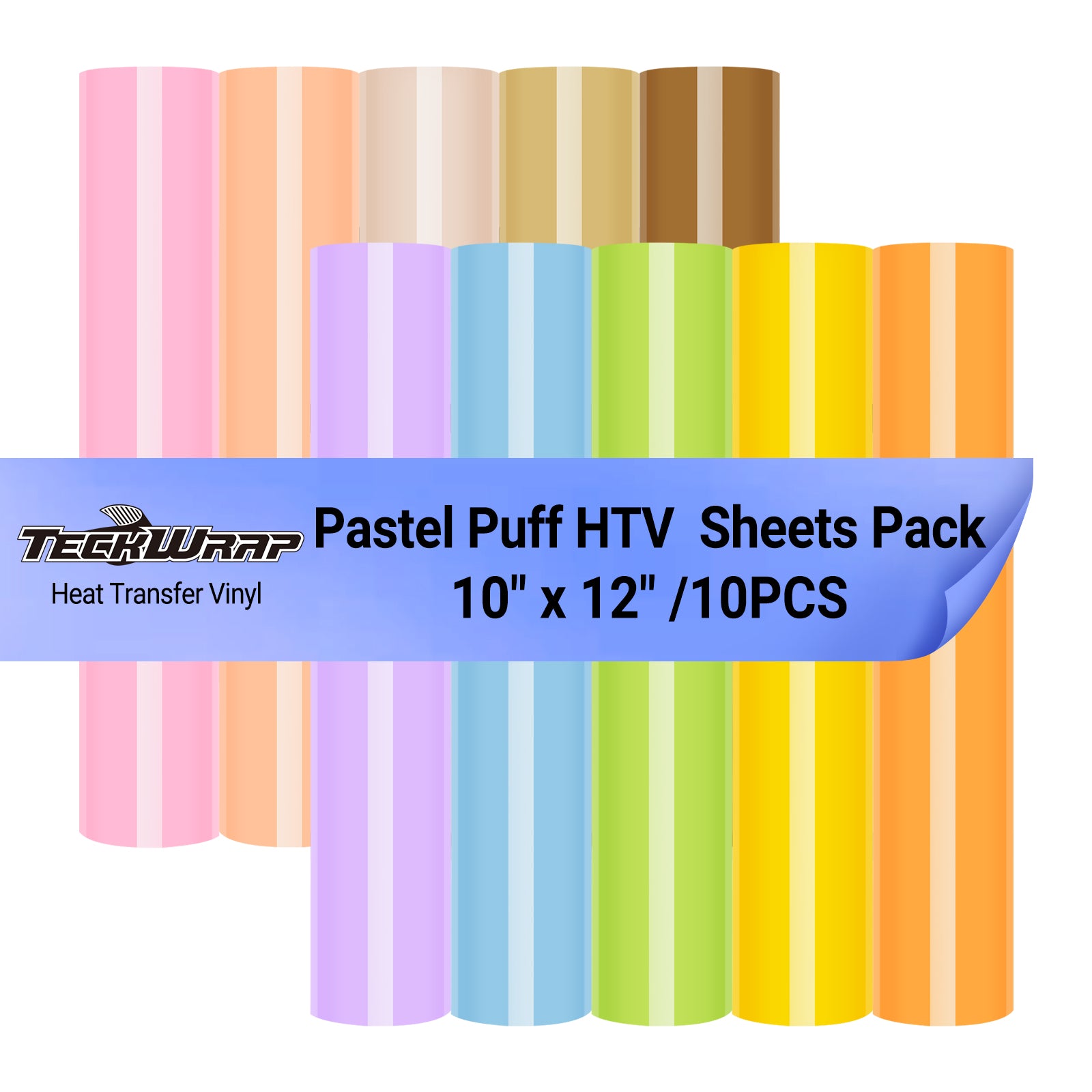 Puff HTV Blätter Pack 