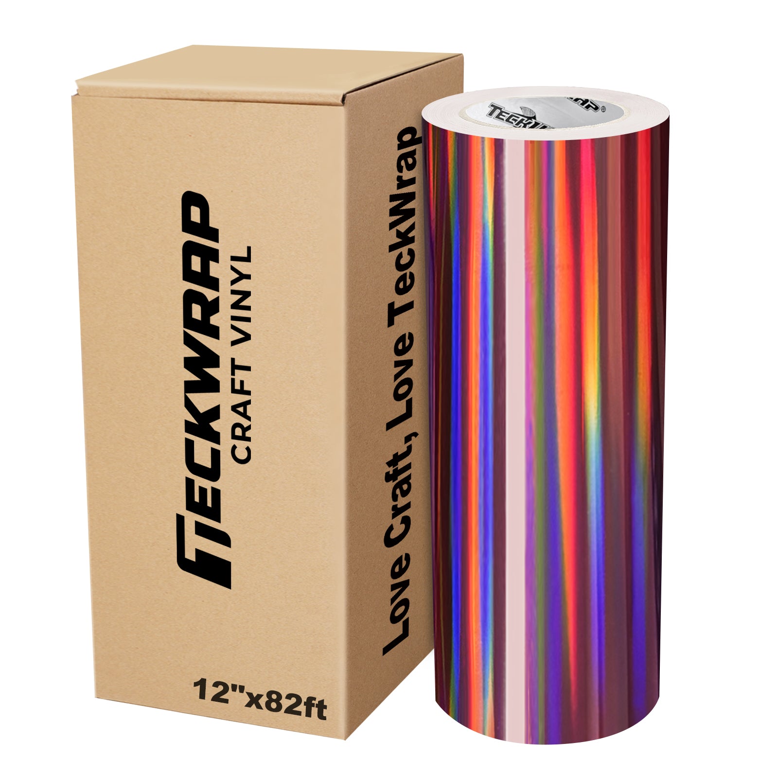 Blasenfreies holografisches Regenbogen-Klebefolie 