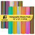 Bubble Free Holographic Sheets Pack