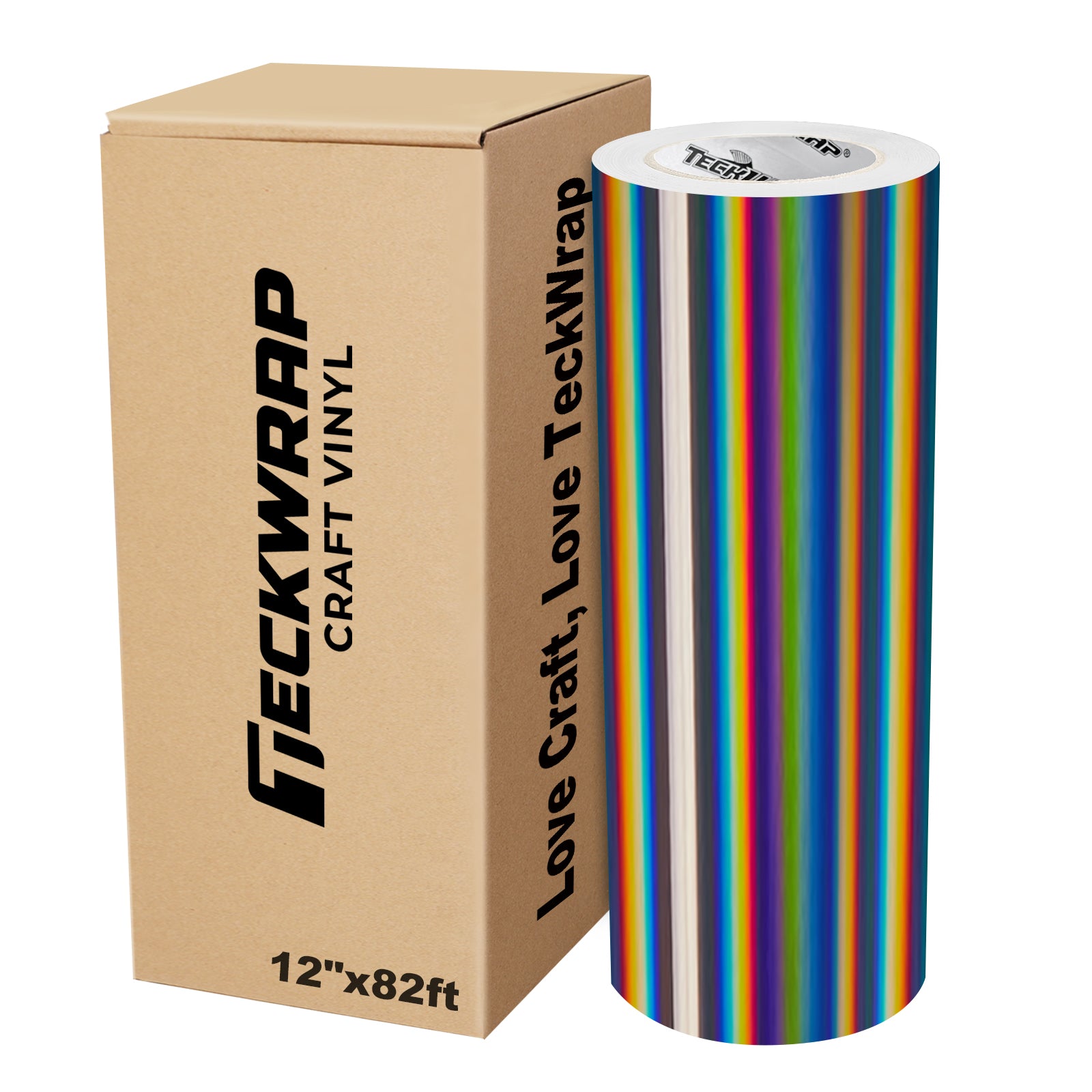 Blasenfreies holografisches Regenbogen-Klebefolie 