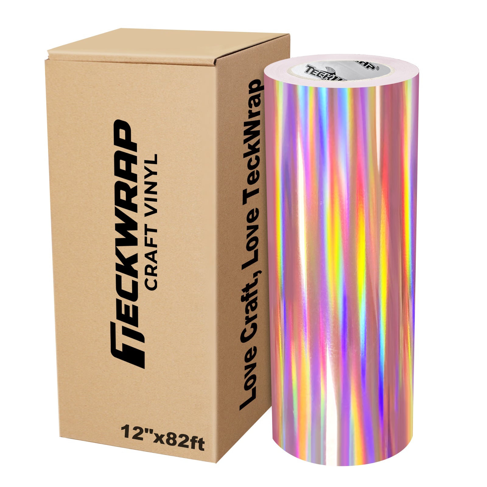 Blasenfreies holografisches Regenbogen-Klebefolie 