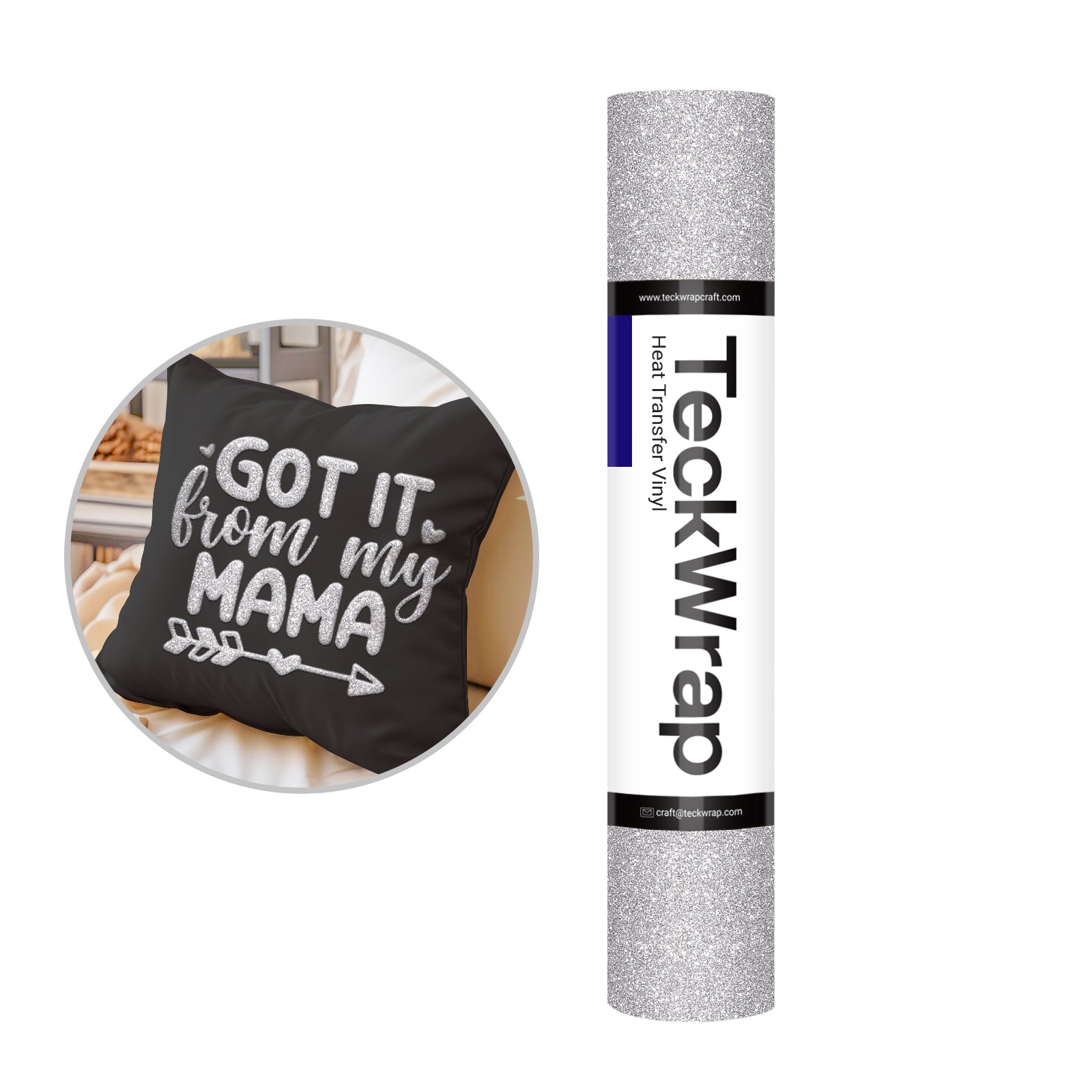 Glitter Puff Heat Transfer Vinyl