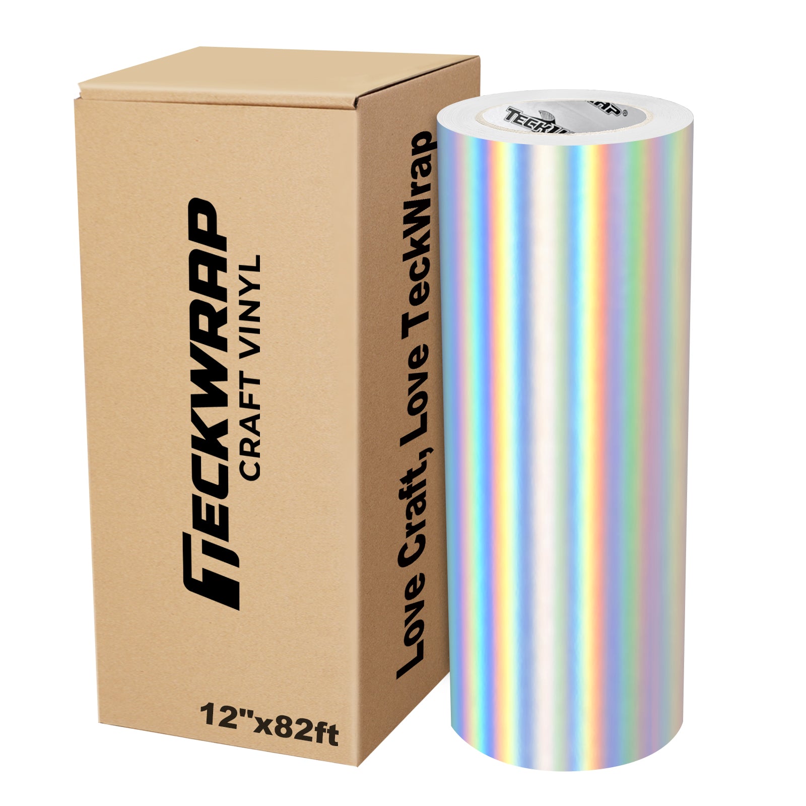 Blasenfreies holografisches Regenbogen-Klebefolie 
