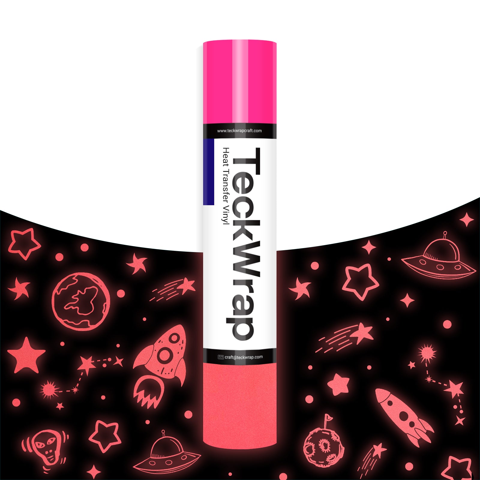 Leuchtendes Heat Transfer Vinyl 5ft Rolle 