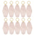 Motel Keychains Blanks 10pcs Nude 