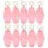 Motel Keychains Blanks 10pcs Pink