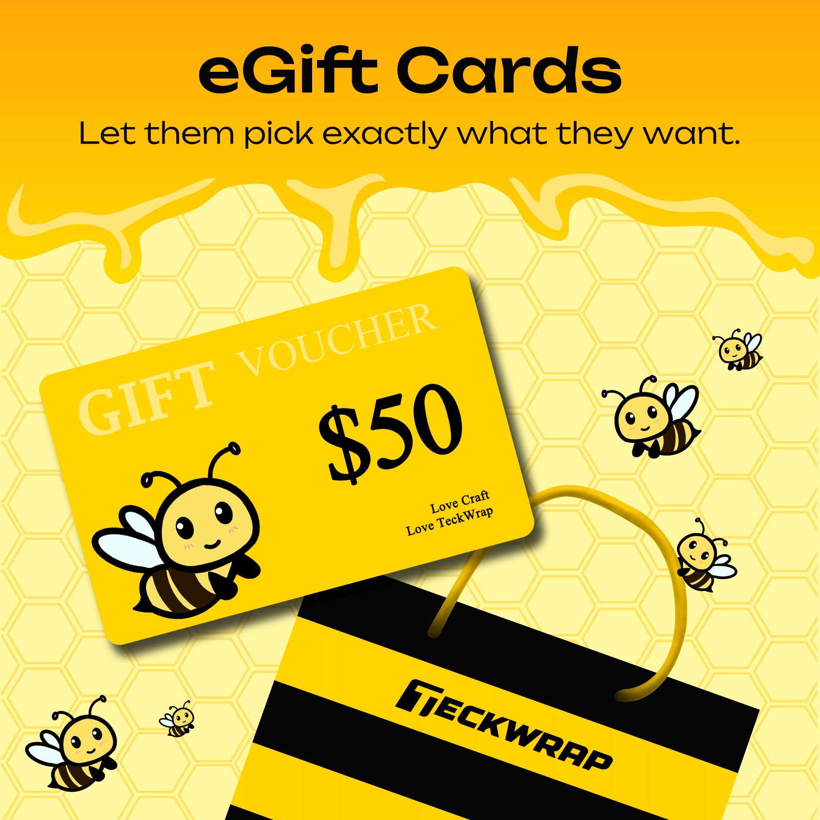 TeckWrap Geschenkkarte 