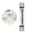 Silver bubble free mirror chrome adhesive vinyl, 12 inch wide