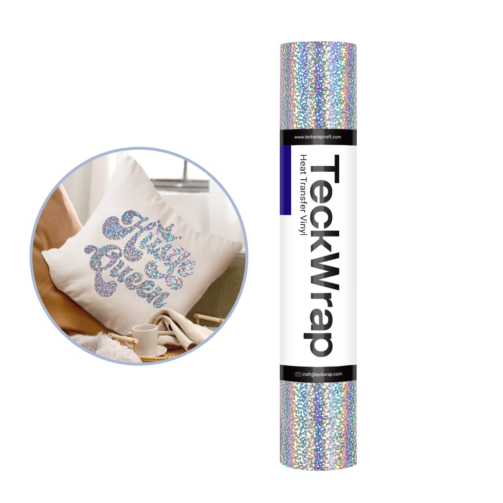 Holographisches Heat Transfer Vinyl 