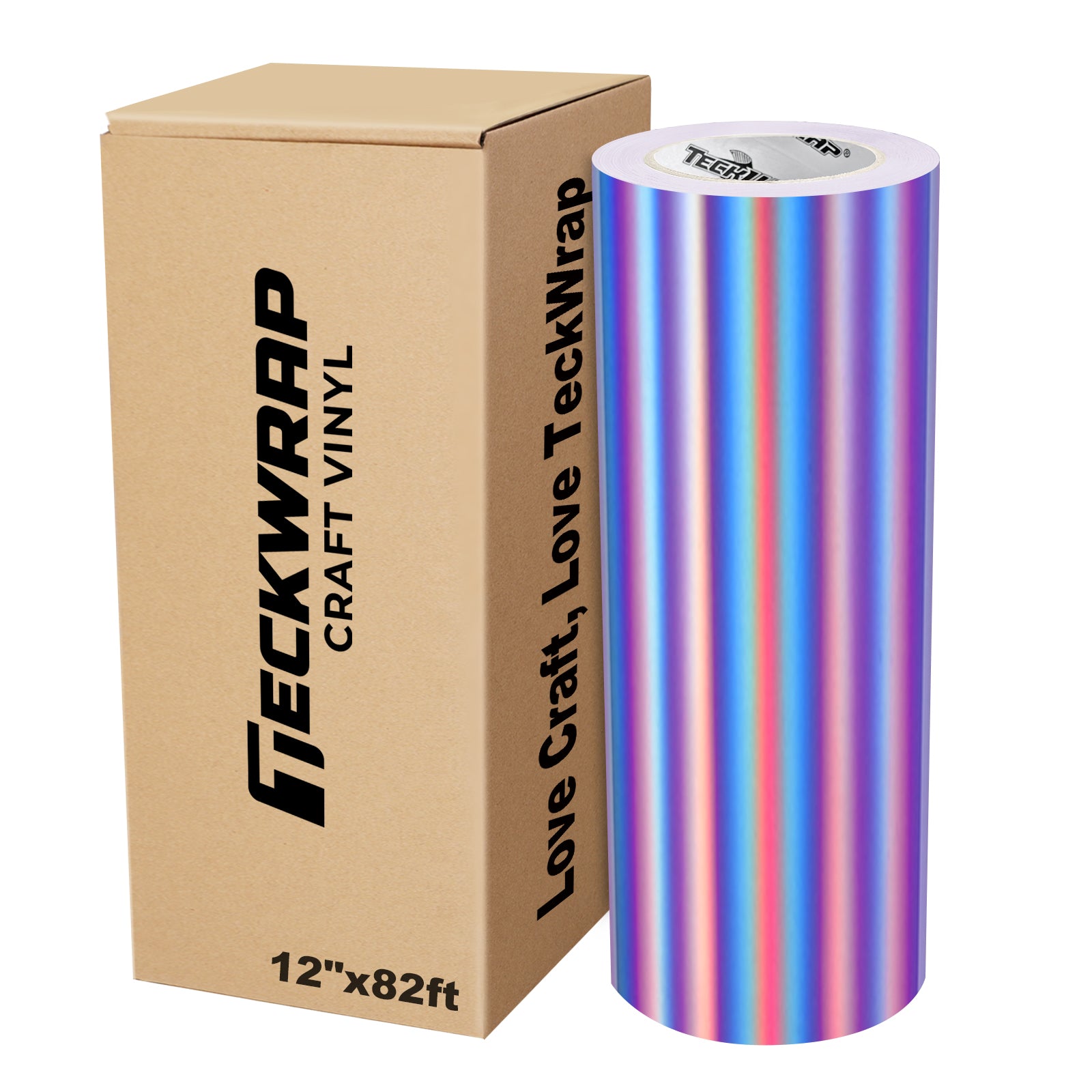 Blasenfreies holografisches Regenbogen-Klebefolie 