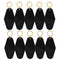 Motel Keychains Blanks 10pcs Black
