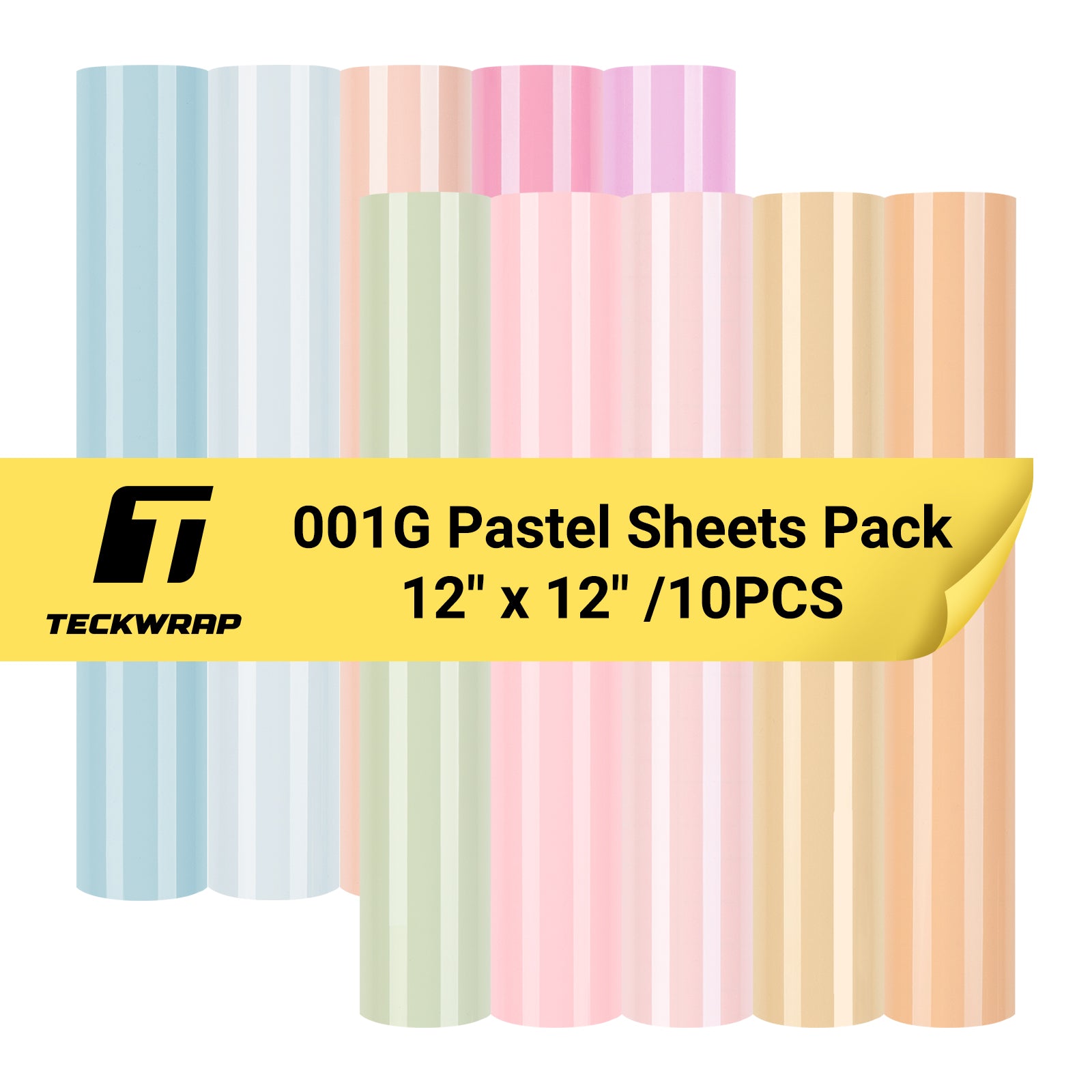 001 Series Pastel Color Sheets Pack