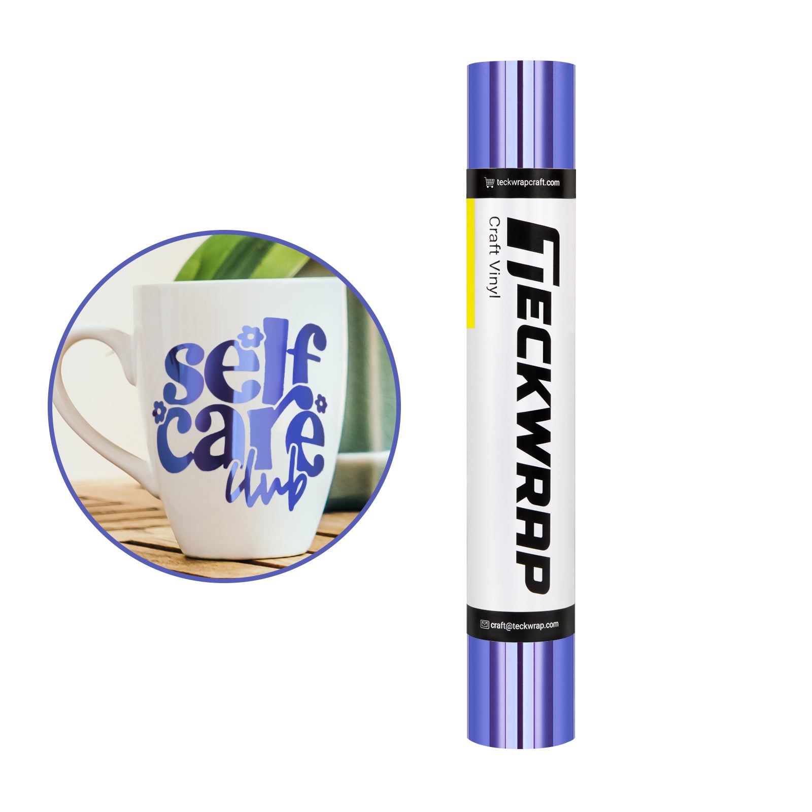 Blue Lavender bubble free mirror chrome adhesive vinyl, 12 inch wide