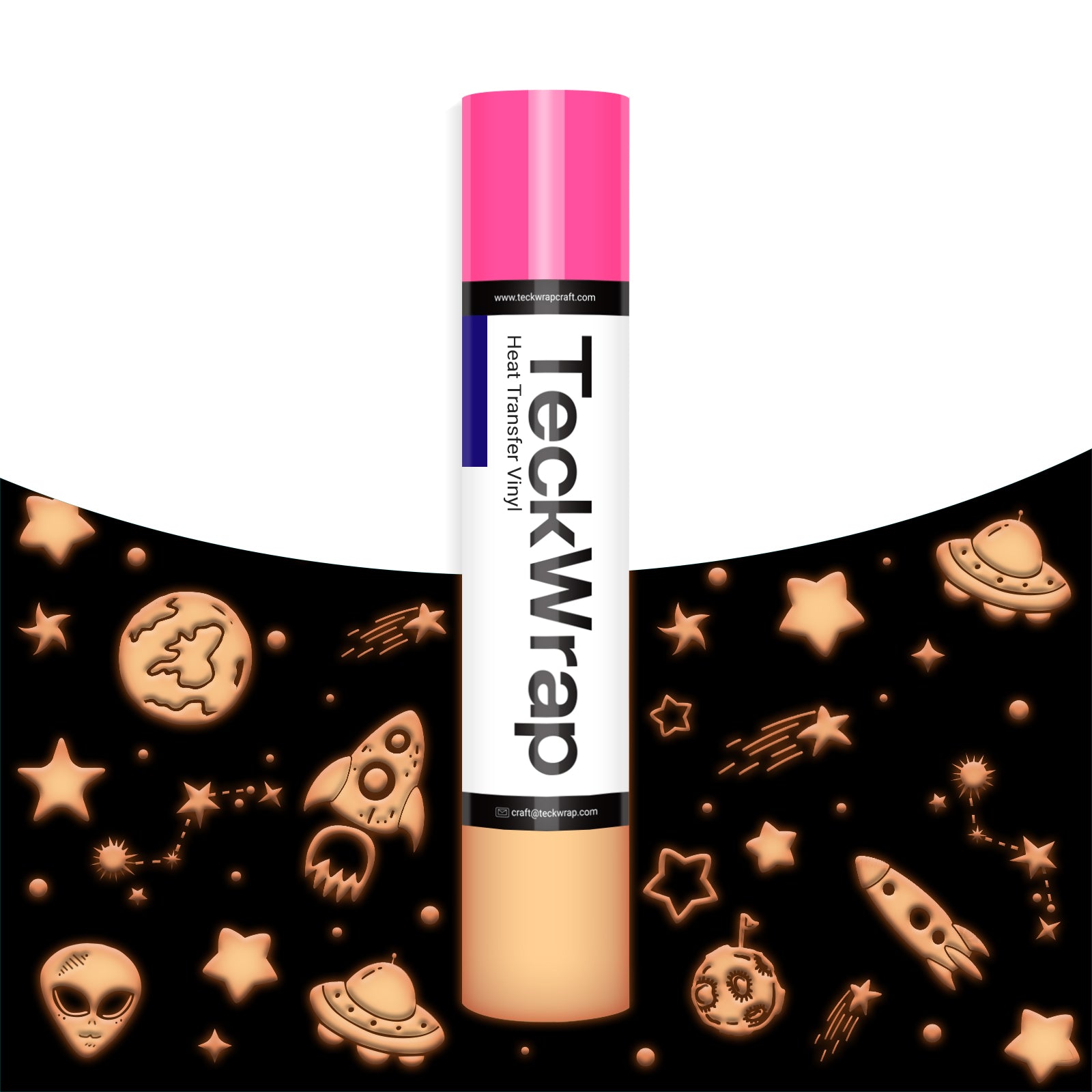 Glow in the Dark Puff Heat Transfer Vinyl