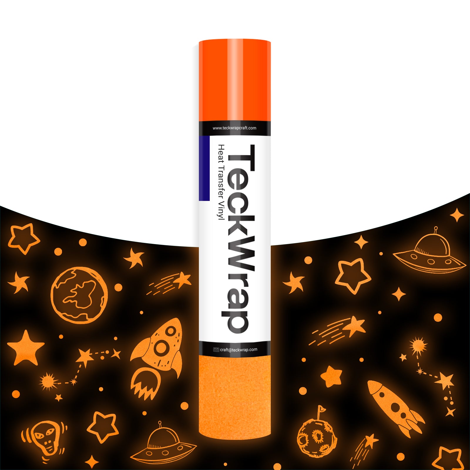 Leuchtendes Heat Transfer Vinyl 5ft Rolle 