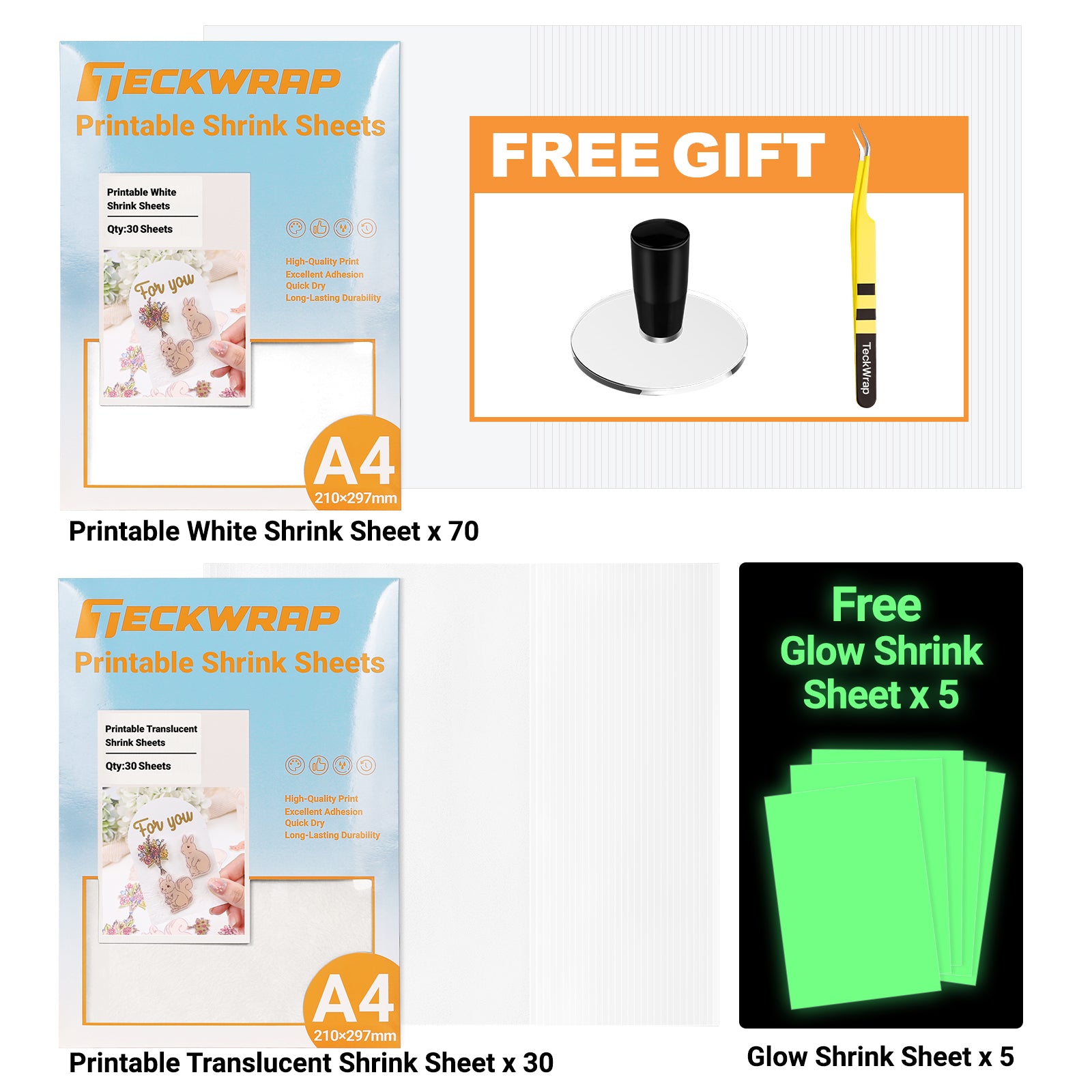 Inkjet Printable Shrink Sheets