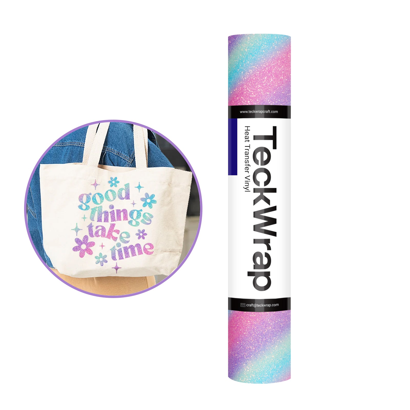 Glitter Heat Transfer Vinyl