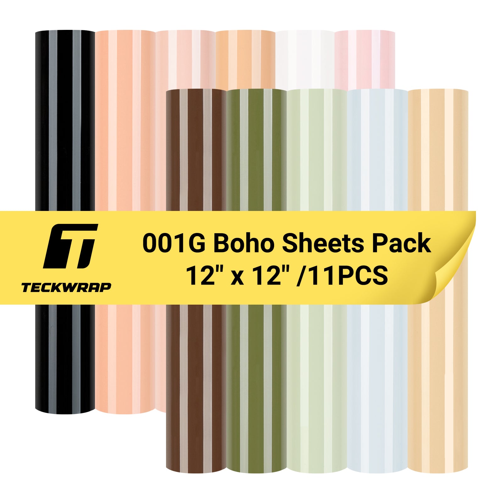  Boho Color Sheets Pack