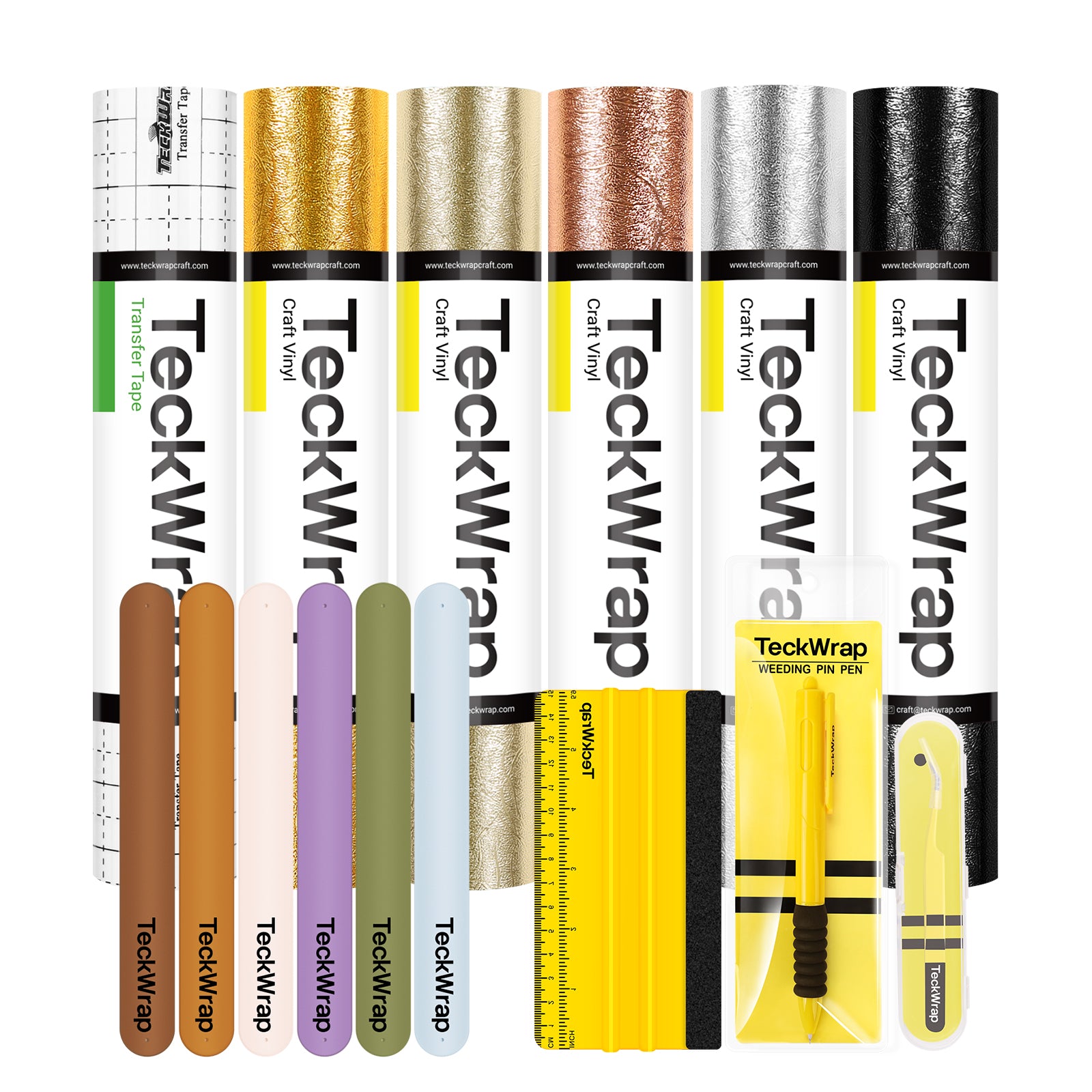 Textured Metallic Roll Bundle