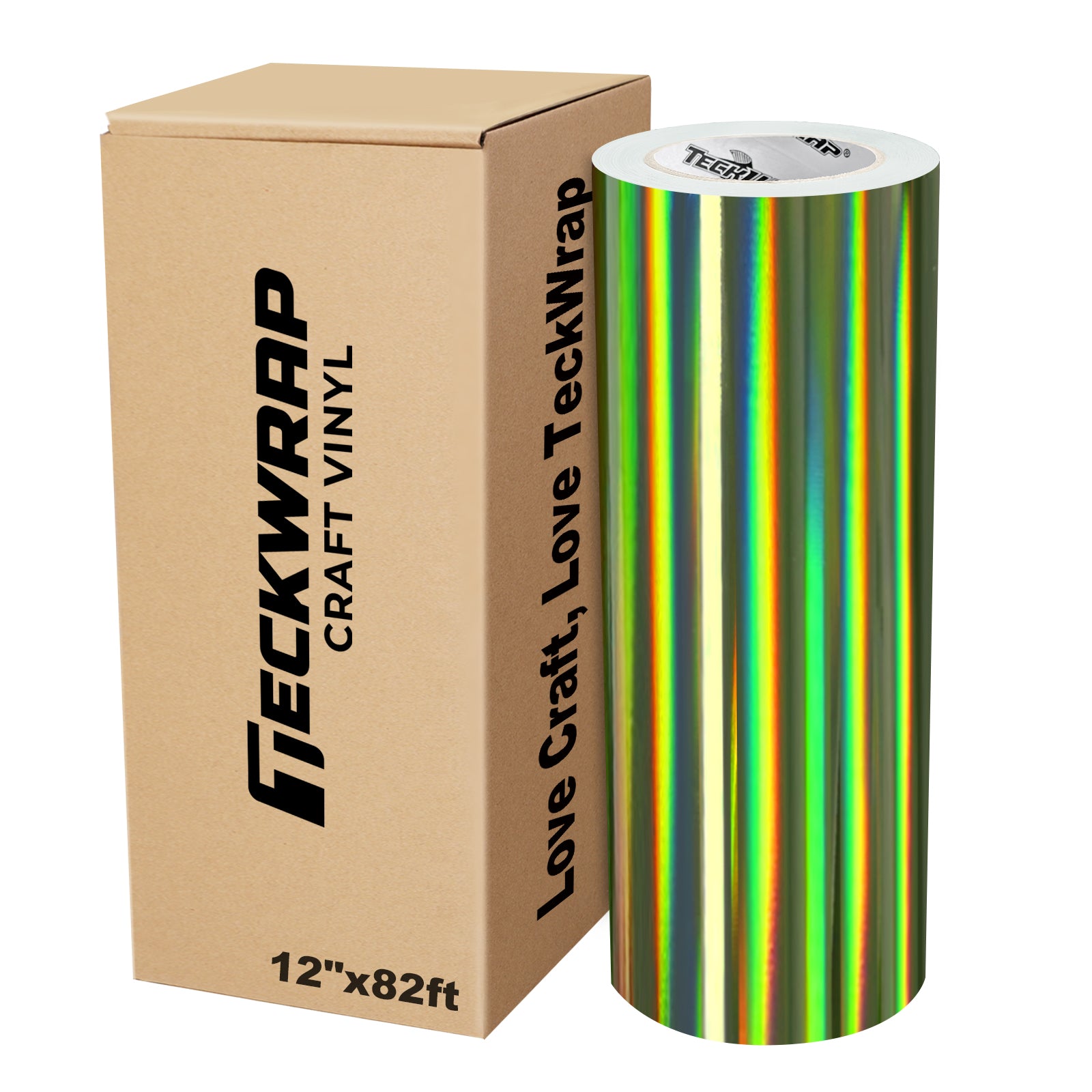 Blasenfreies holografisches Regenbogen-Klebefolie 